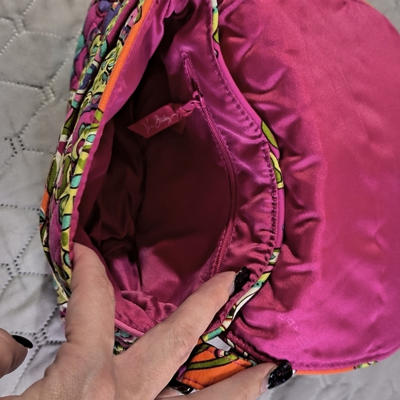 Vera Bradley Pink Swirls Crossbody Bag - Picture 5 of 7